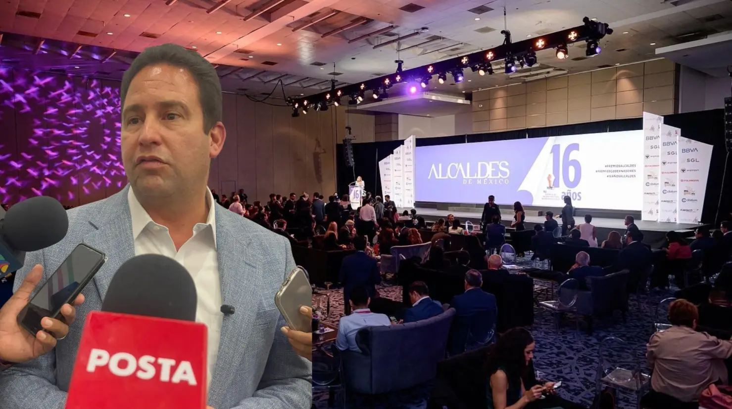 El alcalde Javier Díaz habló sobre el reconocimiento que recibió y lo que significa para Saltillo. (Fotografía: Javier Díaz | Leslie Delgado)