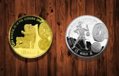La moneda conmemorativa del Mundial 2006 que puede costar hasta 12 mil pesos