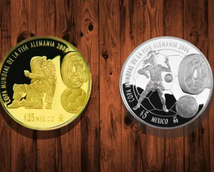La moneda conmemorativa del Mundial 2006 que puede costar hasta 12 mil pesos