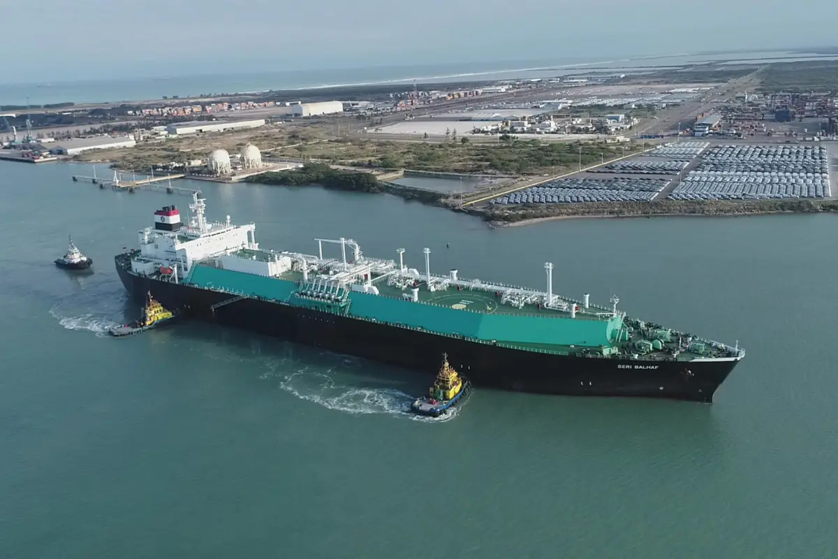 Llega buque al Puerto de Altamira con gas natural | Foto: Secretaria de Marina