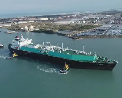 Llega gas natural de Perú al Puerto de Altamira: abastecerá al noreste de México