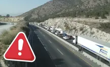 Carretera 57 cerrada en Coahuila y Nuevo León: lo que debes saber del bloqueo en Los Chorros