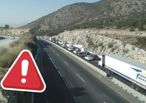 Carretera 57 cerrada en Coahuila y Nuevo León: lo que debes saber del bloqueo en Los Chorros
