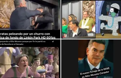 Pelea de Alito Moreno y Fernández Noroña desata memes en redes sociales
