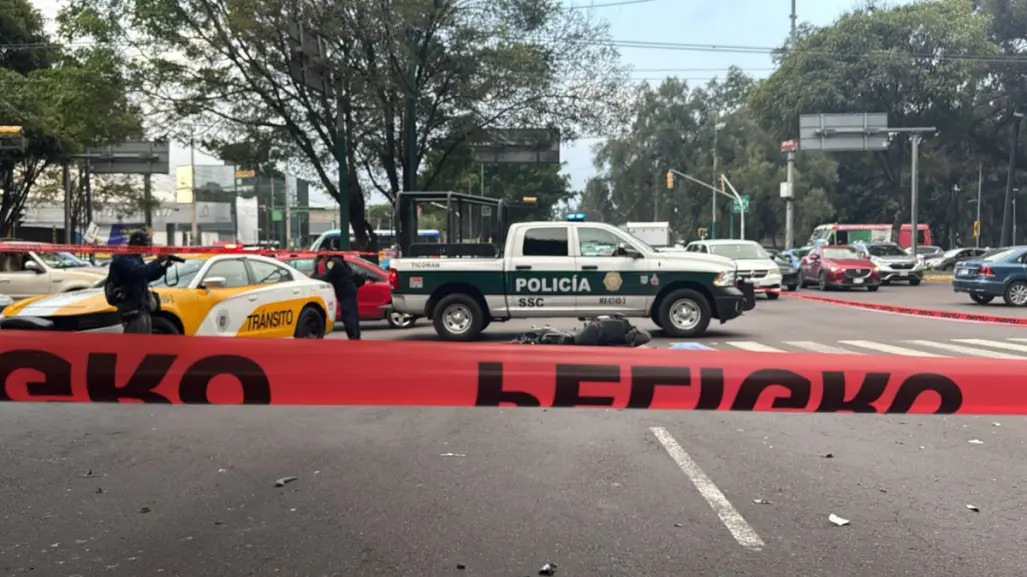 Muere motociclista tras choque en Gustavo A. Madero; conductor responsable se dio a la fuga