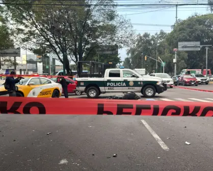 Muere motociclista tras choque en Gustavo A. Madero; conductor responsable se dio a la fuga