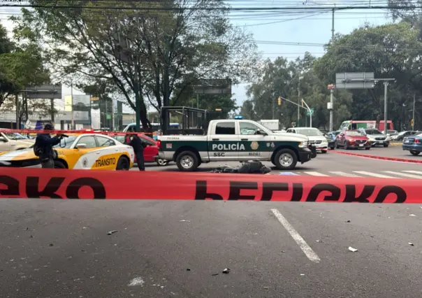 Muere motociclista tras choque en Gustavo A. Madero; conductor responsable se dio a la fuga