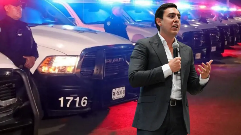 César Garza Arredondo entrega 80 unidades nuevas a la policía de Apodaca