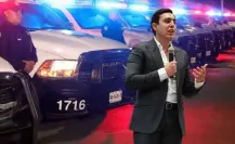 César Garza Arredondo entrega 80 unidades nuevas a la policía de Apodaca
