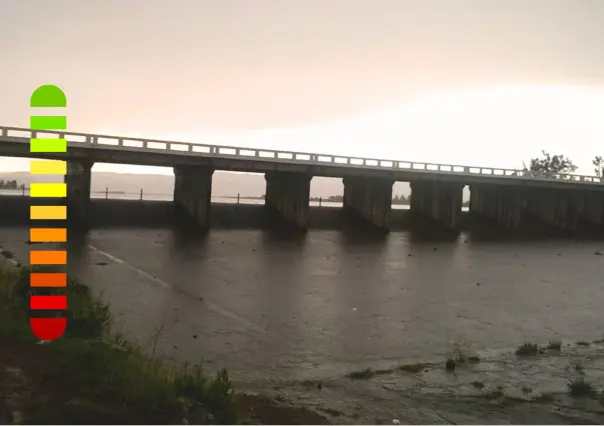 Presa Peña del Águila supera el 100 % tras cinco días de lluvias
