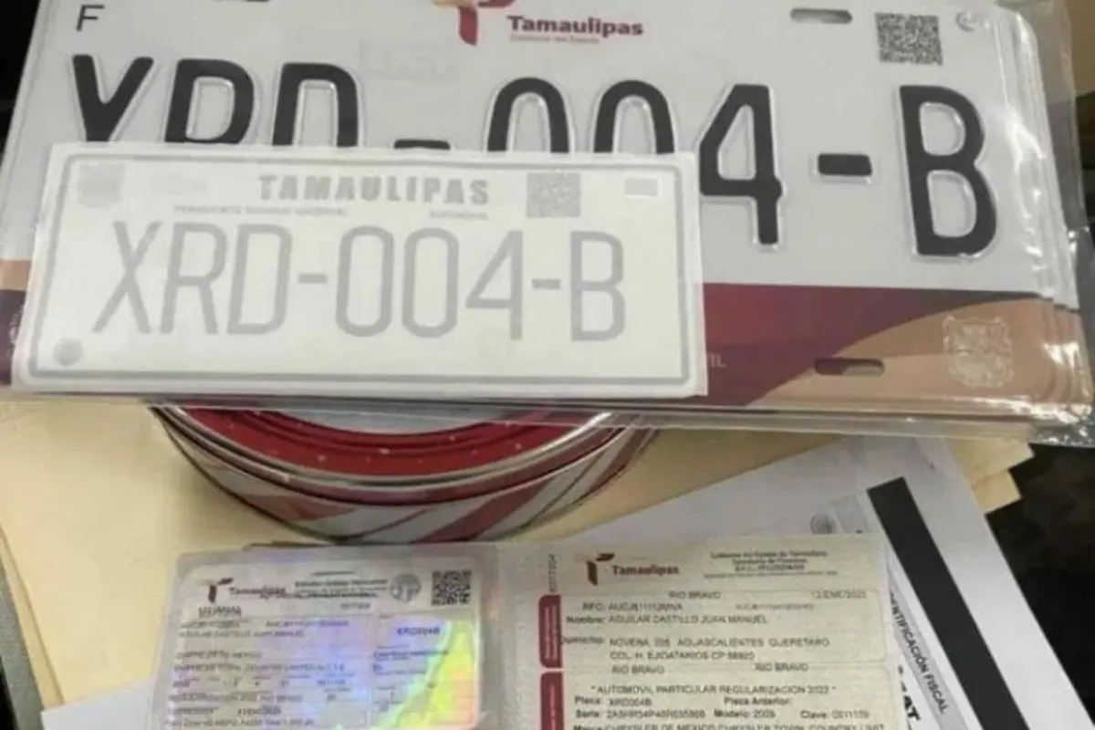 La buena noticia es que el estado cuenta con un procedimiento sencillo para denunciar el extravío y reponer el juego de placas, evitando complicaciones mayores. Foto: Secretaria de Finanzas