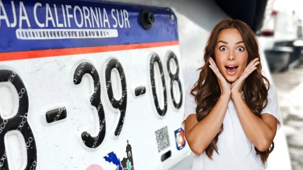 Descuento del 20% en placas vehiculares en BCS, ¿hasta cuándo?