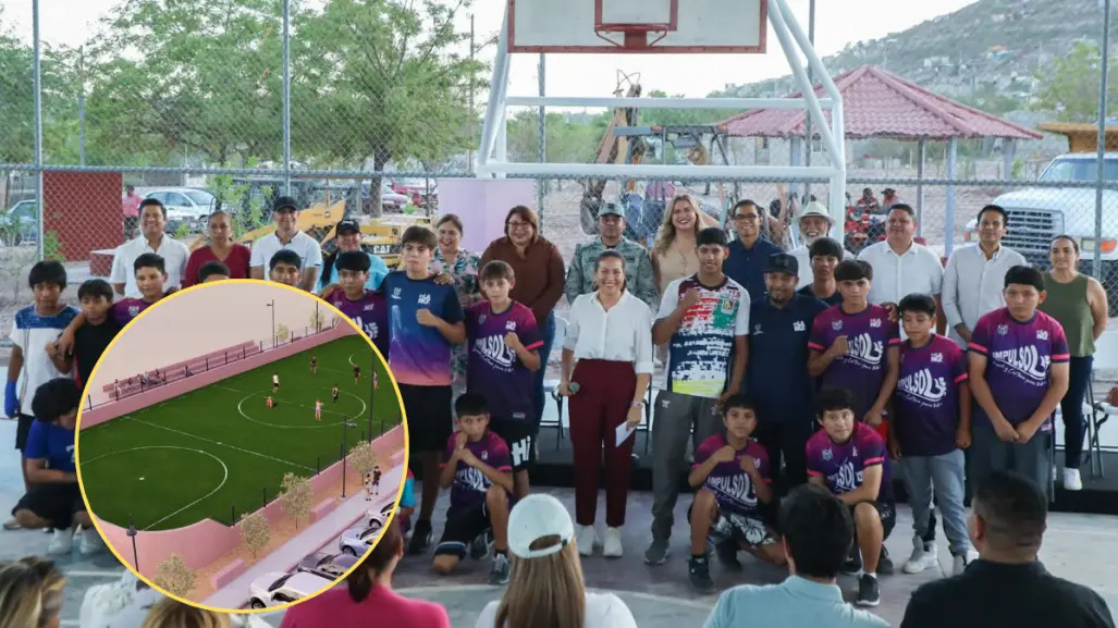 Cancha de futbol rápido para Villas de Guadalupe: invertirán 5 millones de pesos
