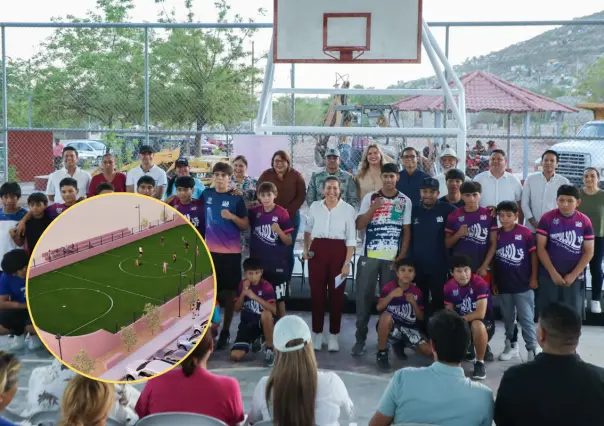 Cancha de futbol rápido para Villas de Guadalupe: invertirán 5 millones de pesos