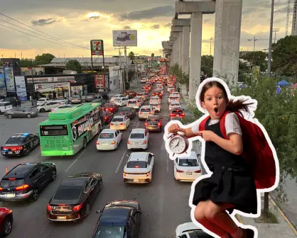 Regreso a clases en Nuevo León: alertan por incremento de tráfico en el Área Metropolitana