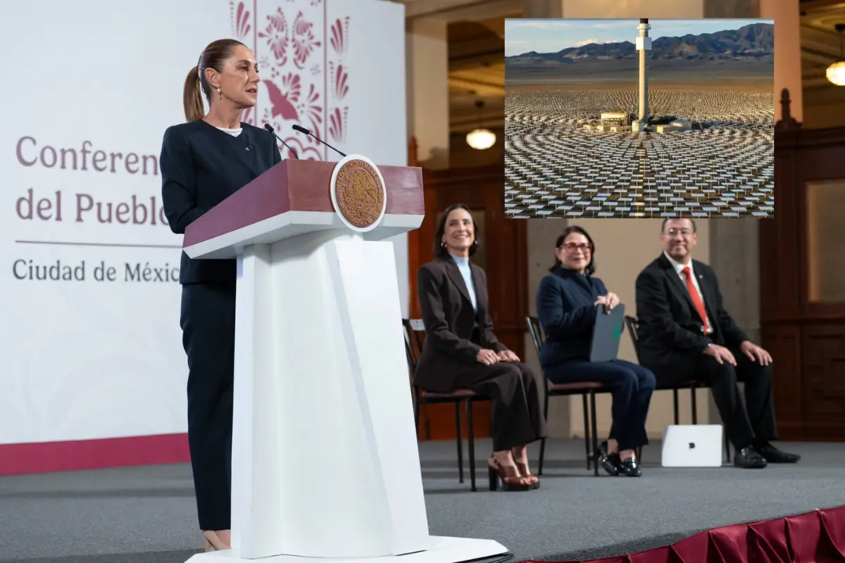 Ayer, la Presidente de México anunció una inversión millonaria para dar solución al abasto de energía eléctrica en Baja California Sur. Foto: Facebook de Claudia Sheinbaum.