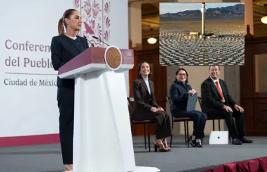 Se invertirán 800 millones de dólares para dos plantas termosolares en BCS: Claudia Sheinbaum