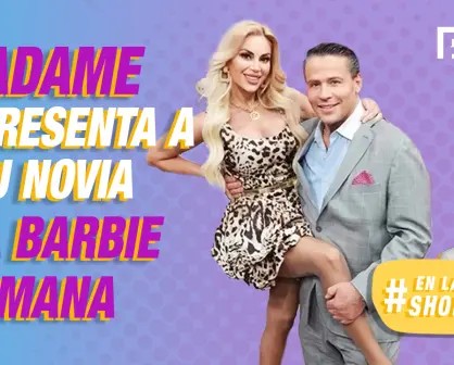 Alfredo Adame presenta a su nueva novia, la Barbie Humana