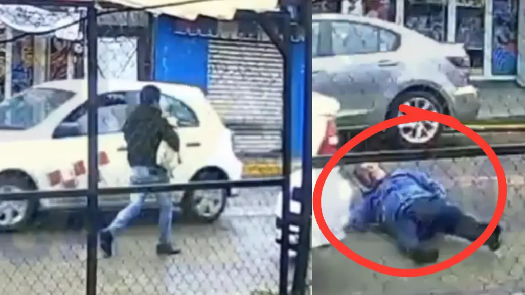 Taxista de Edomex roba perrita pug y atropella a su dueño en San Mateo Atenco