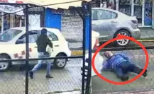 Taxista de Edomex roba perrita pug y atropella a su dueño en San Mateo Atenco