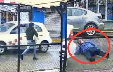 Taxista de Edomex roba perrita pug y atropella a su dueño en San Mateo Atenco