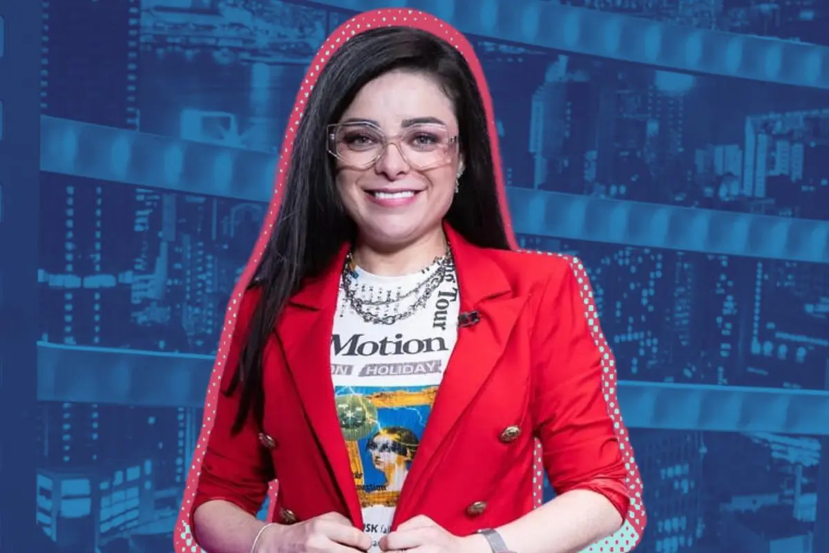 Violeta Isfel estuvo como invitada en el programa de Faisy Nights. FOTO: CANVA/IG: @violetaisfel