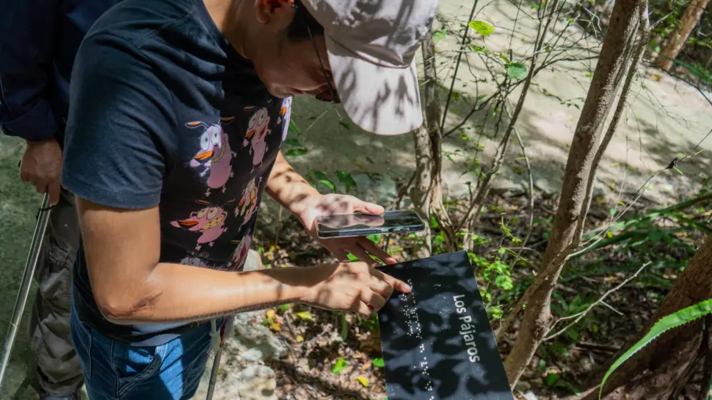 Gobierno de Yucatán impulsa el aprendizaje sensorial para personas con discapacidad visual
