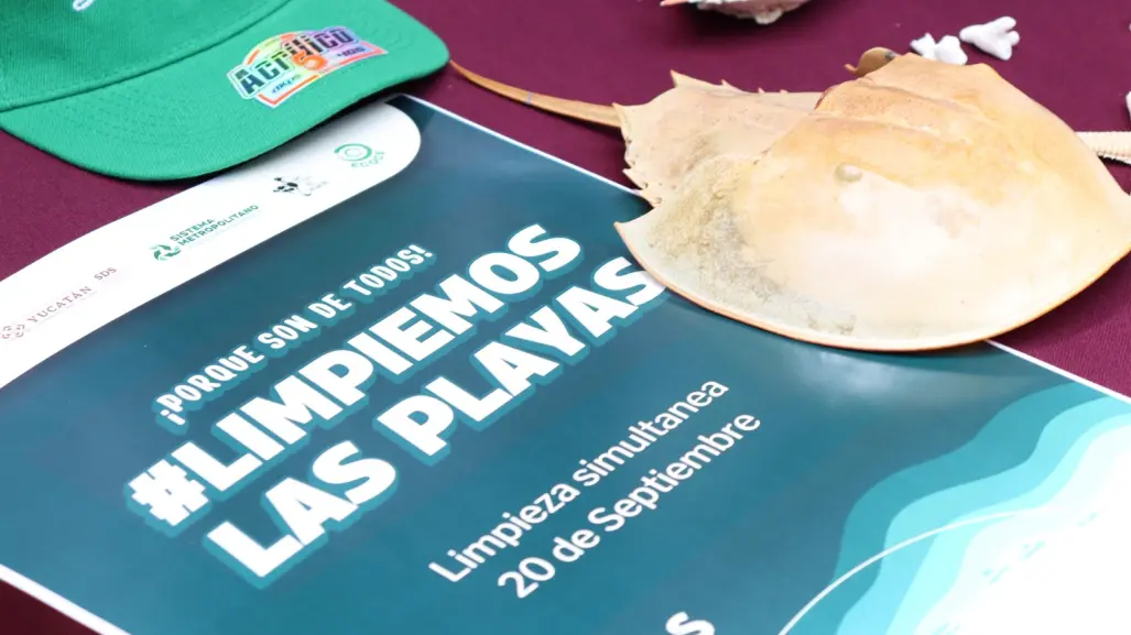 Limpieza Simultánea de Playas 2025 busca sanear 14 puntos del litoral yucateco
