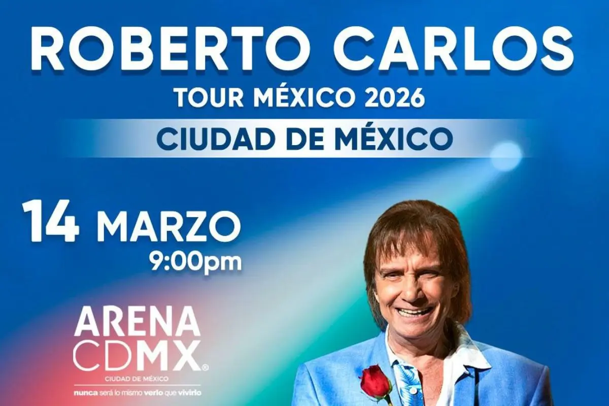 Roberto Carlos volverá a la capital mexicana con nueva música. (FOTO: Zignia Live)