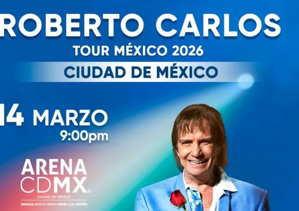 Roberto Carlos con todo su romanticismo volverá a CDMX en 2026 aquí en POSTA los detalles