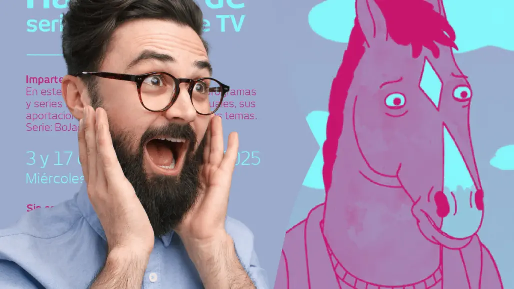 Conarte estrena Serie-Club debatiendo sobre BoJack Horseman