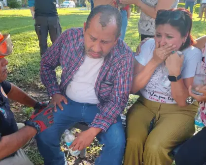 Policía de Guadalupe rescata a familia en incendio de Paseo Amberes