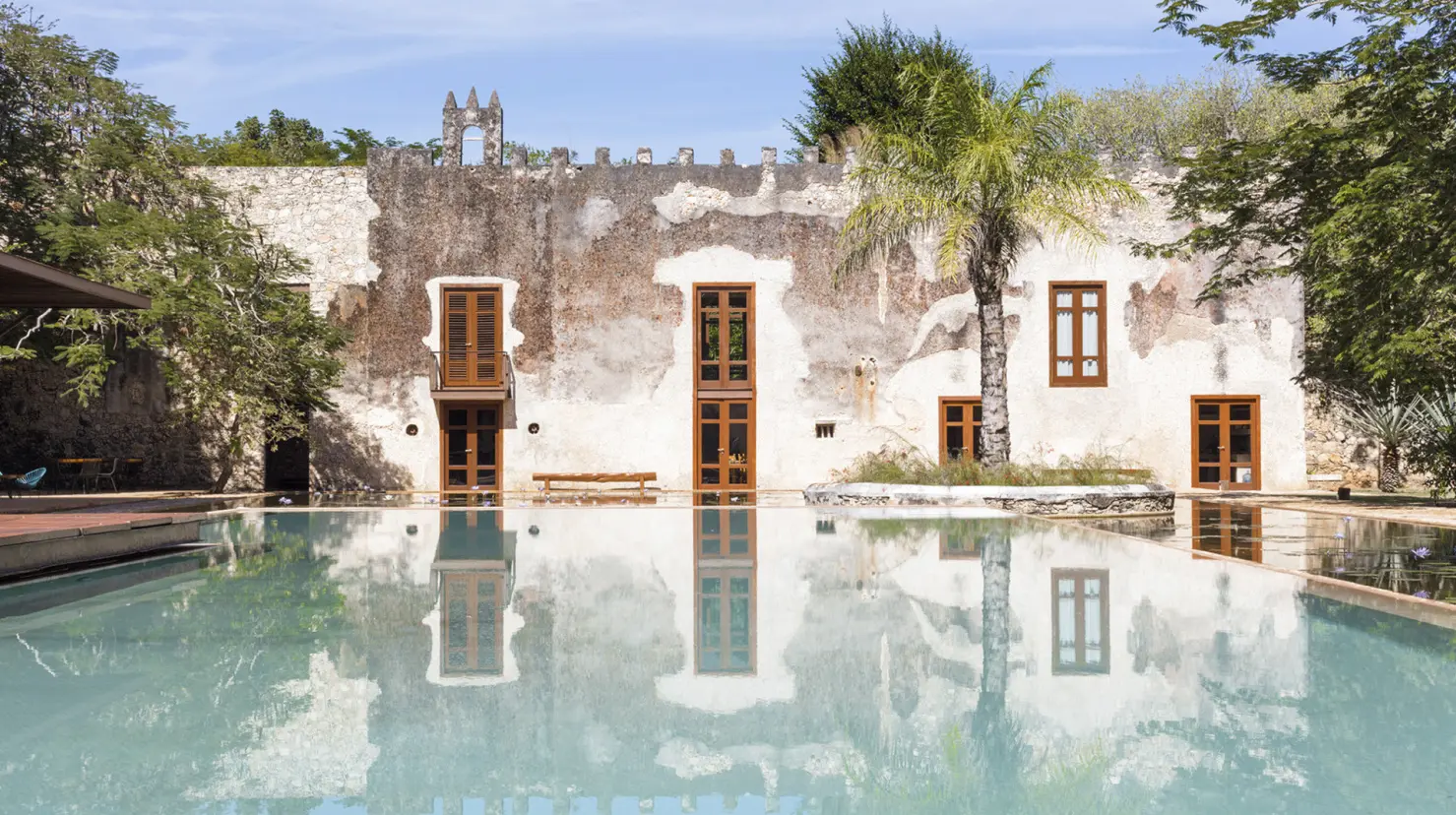 ¿Cómo se transformó esta hacienda histórica en un refugio de descanso?. Foto: Hacienda Tanchem
