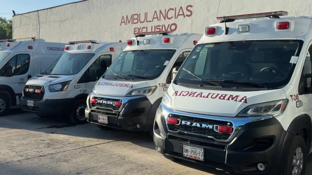 Recibe ISSSTE Tamaulipas 30 ambulancias nuevas para fortalecer la atención médica