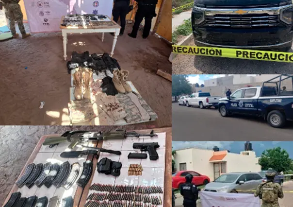 Aseguran armas y vehículos en Loreto y La Paz