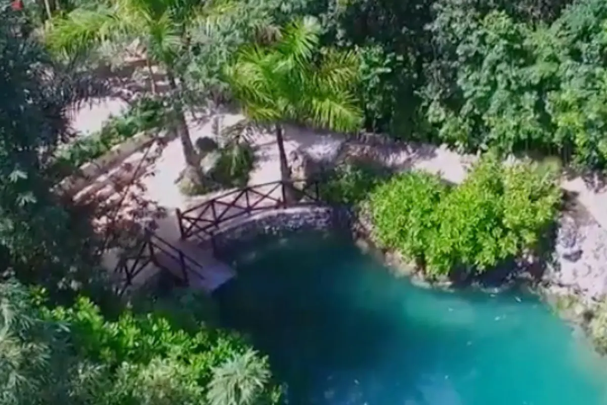 Sumérgete en las aguas termales del cenote Azufrosa en Tamaulipas y disfruta de sus propiedades curativas