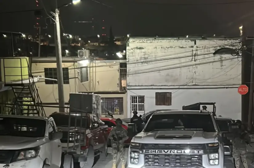 Detención de Beto Caguamas en Saltillo / Foto Cortesía 