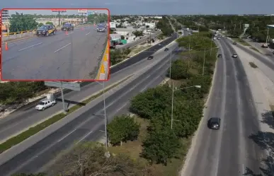 Cierre de carriles en el periférico de Mérida: ¿qué rutas alternas puedes tomar?