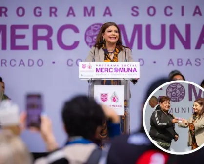 Clara Brugada lanza Mercomuna, el programa que beneficiará a mercados y tienditas en la CDMX