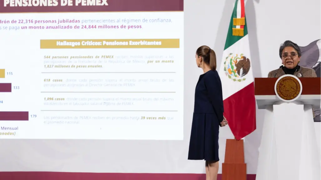 Claudia Sheinbaum busca quitar pensiones "ofensivas" en Luz y Fuerza del Centro y en Pemex