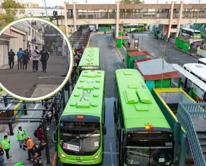 Escándalo en Metro Pantitlán: hombre lanza orines a transeúntes y es detenido