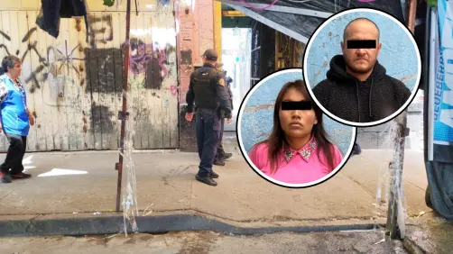 Policías detienen en Tepito a pareja armada con droga; traían 88 dosis de marihuana