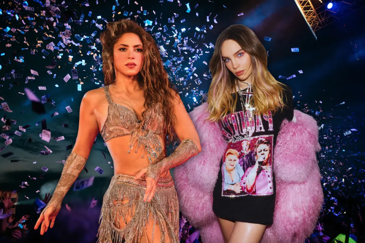 Belinda aparecerá como invitada en el show de Shakira (Foto: IG @shakira, @belindapop / Canva)