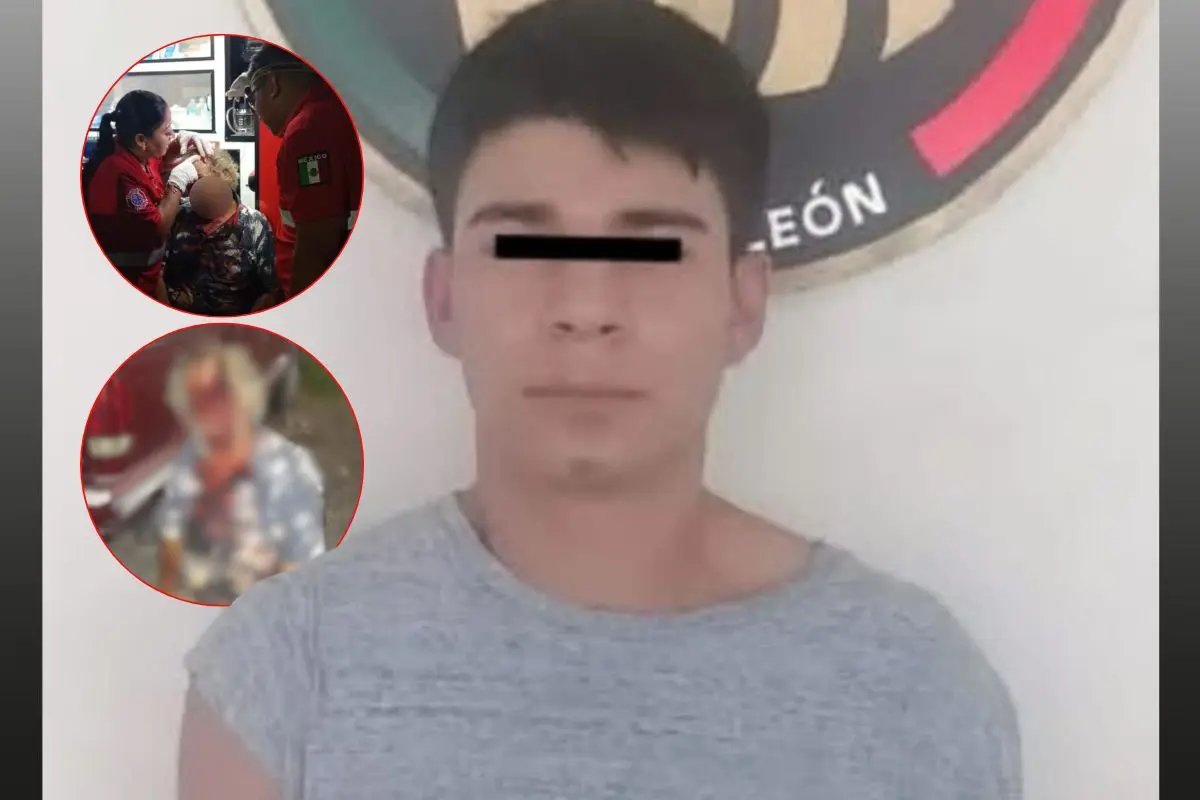 Joven detenido en Salinas Victoria Foto: Secretaría de Seguridad y Vialidad Salinas Victoria