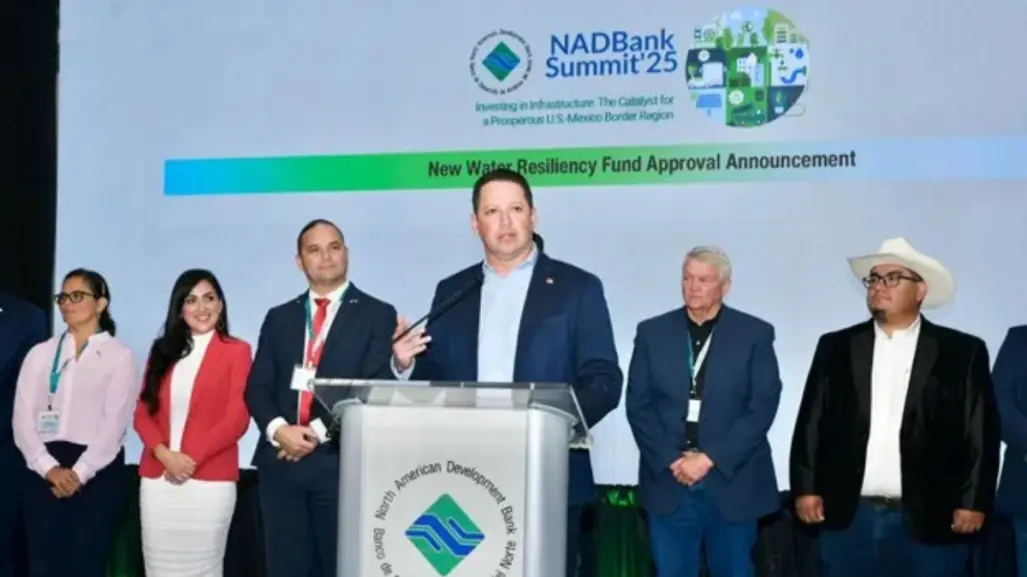 NADBank anuncia fondo de 400 mdd para proyectos de agua en la frontera de Tamaulipas