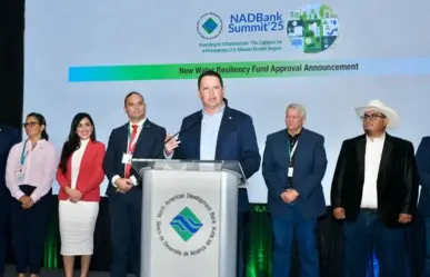 NADBank anuncia fondo de 400 mdd para proyectos de agua en la frontera de Tamaulipas