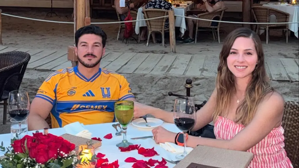 ¡Con la de Tigres! Reviven Mariana y Samuel su historia de amor en Vallarta a 10 años de noviazgo