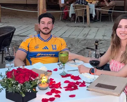 ¡Con la de Tigres! Reviven Mariana y Samuel su historia de amor en Vallarta a 10 años de noviazgo