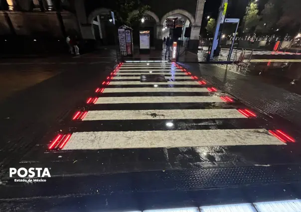 Toluca estrena pasos inteligentes: conoce cómo funcionan y en qué calles están instalados