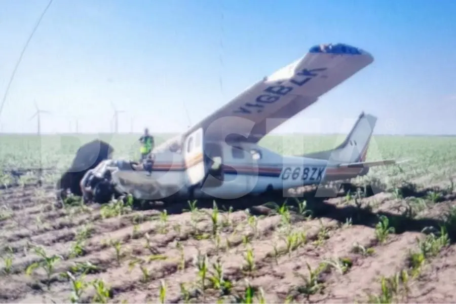 Cae avioneta al sur de Reynosa; muere una persona y dos resultan heridas